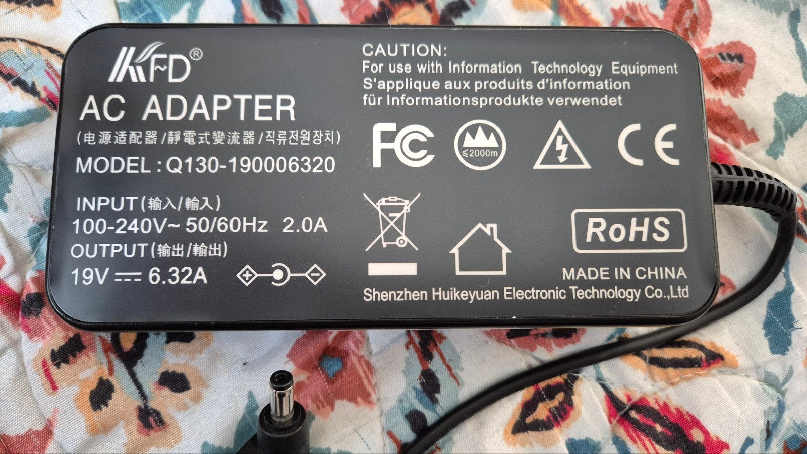 Lader voor PC (19V)., Ophalen of Verzenden