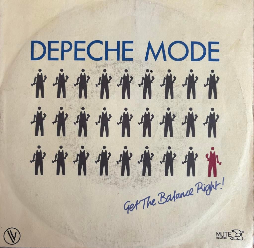 Depeche Mode - get the balence right - the great outdoors, Cd's en Dvd's, Vinyl Singles, Ophalen of Verzenden, Gebruikt