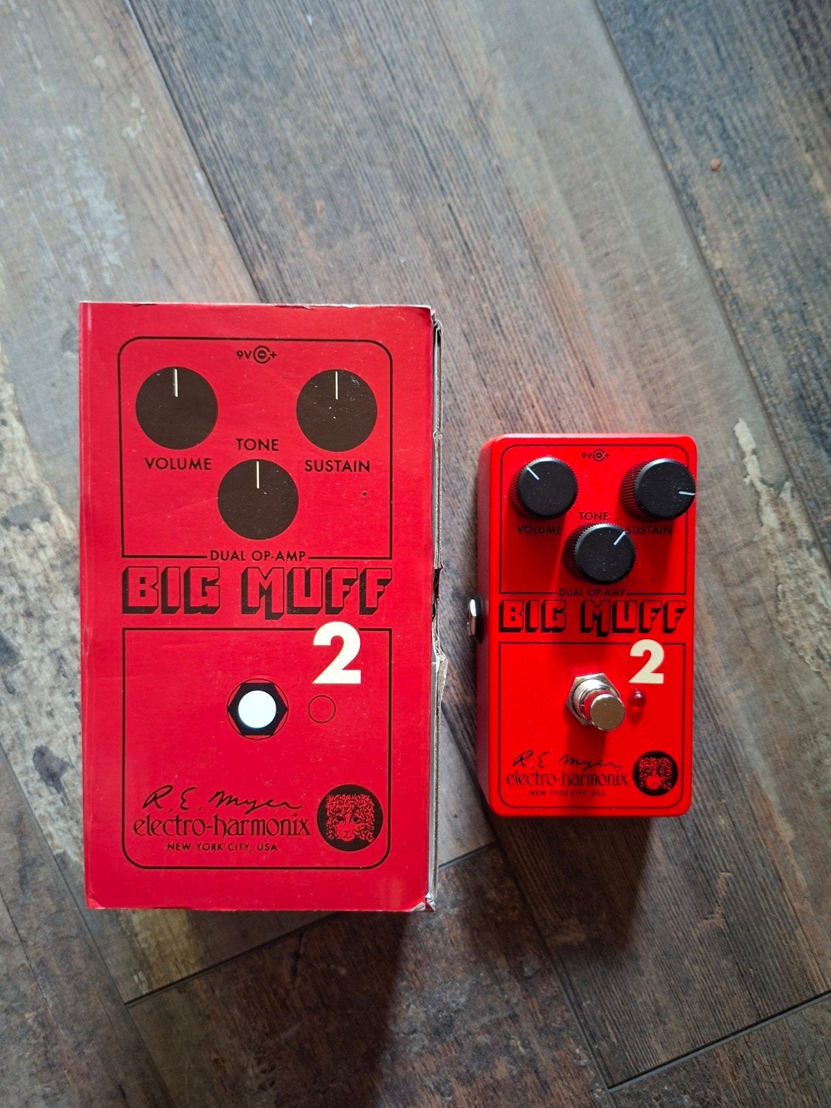 EHX Big Muff 2, Muziek en Instrumenten, Effecten, Nieuw, Distortion, Overdrive of Fuzz, Ophalen of Verzenden