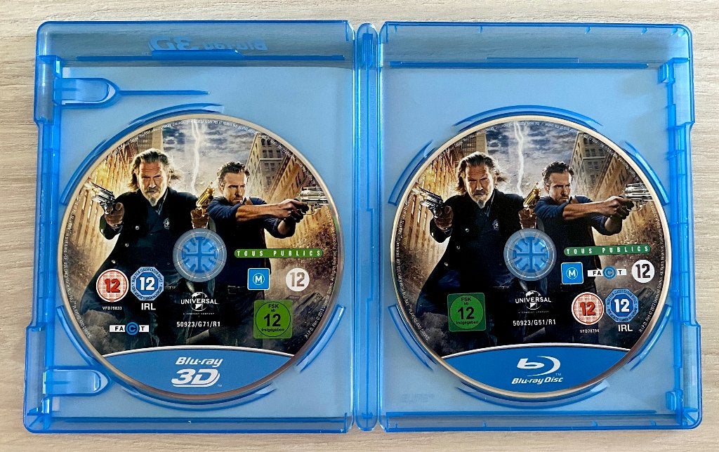 R.I.P.D. (Met Ondertitels NL) 3D + 2D (2 BLURAY) / Als Nieuw, Cd's en Dvd's, Film, Science Fiction en Fantasy, Vanaf 12 jaar, Engels