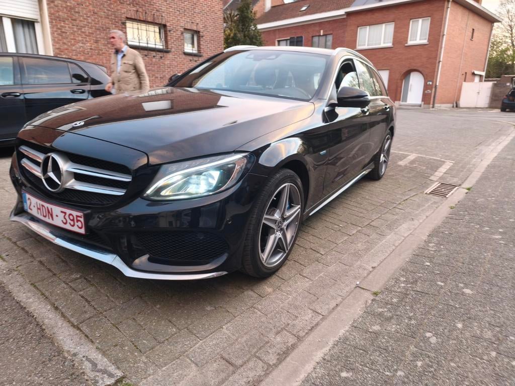 Mercedes C350e AMG pack2.0 benzine + elec. full option, Auto's, Mercedes-Benz, Particulier, C-Klasse, Zetelverwarming, Benzine