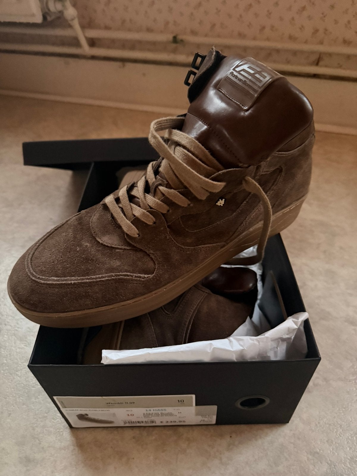Prachtige veterschoenen Floris Van Bommel, Ophalen, Veterschoenen
