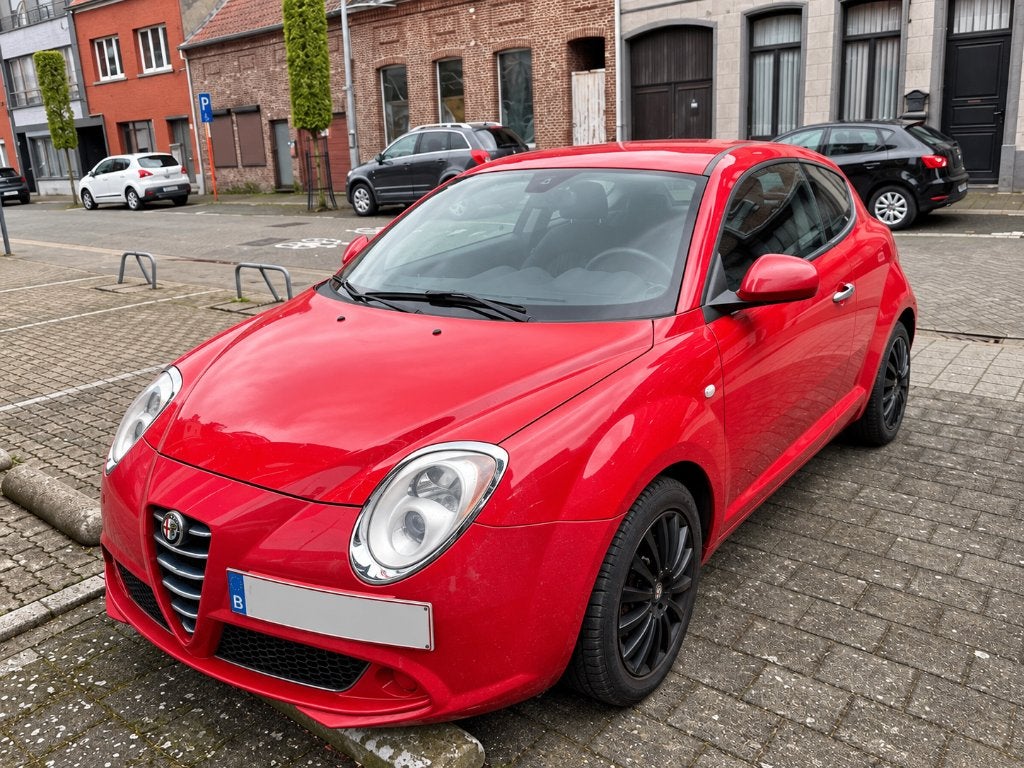 Alfa Romeo MiTo 1.4 Turbo T‑Jet 155 pk, Auto's, Zwart, Leder en Stof, Handgeschakeld, Particulier