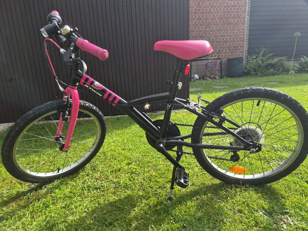 Kinderfiets te koop (mountainbike), Fietsen en Brommers, Ophalen, Gebruikt, B-Twin, Versnellingen