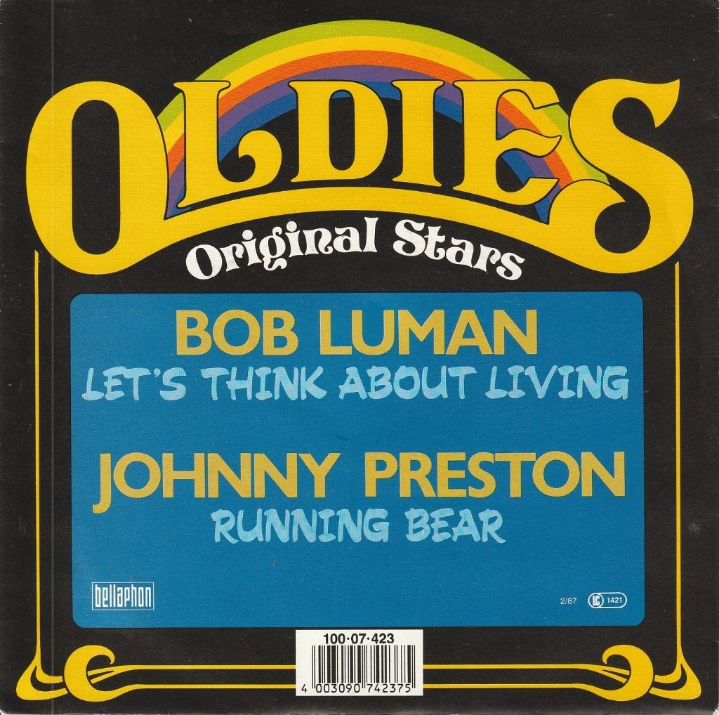Bob Luman - Let's think about living, Cd's en Dvd's, Vinyl Singles, Verzenden, 7 inch, Single, Fotohoes