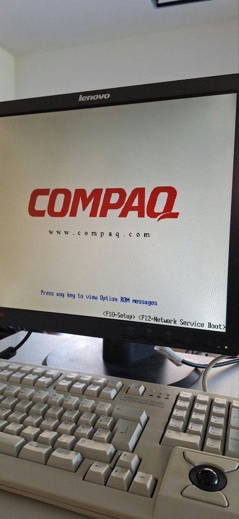 Vintage computer jaren '90, Computers en Software, Ophalen, Compaq