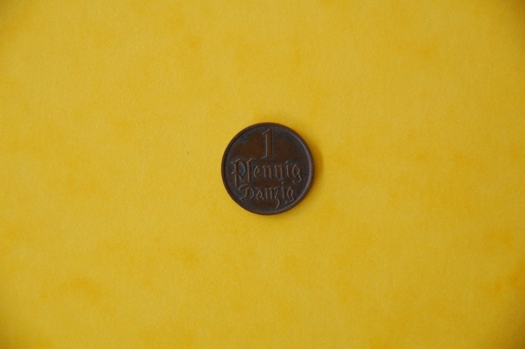 DANZIG : 1 Pfennig 1937, Envoi, Pologne, Monnaie en vrac