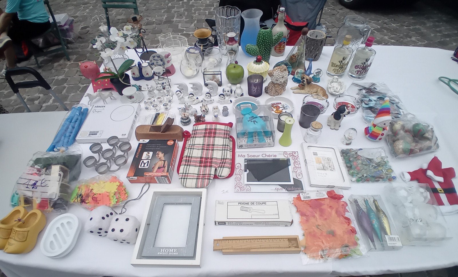 Lot brocante (+/- 100 pièces), Divers, Enlèvement