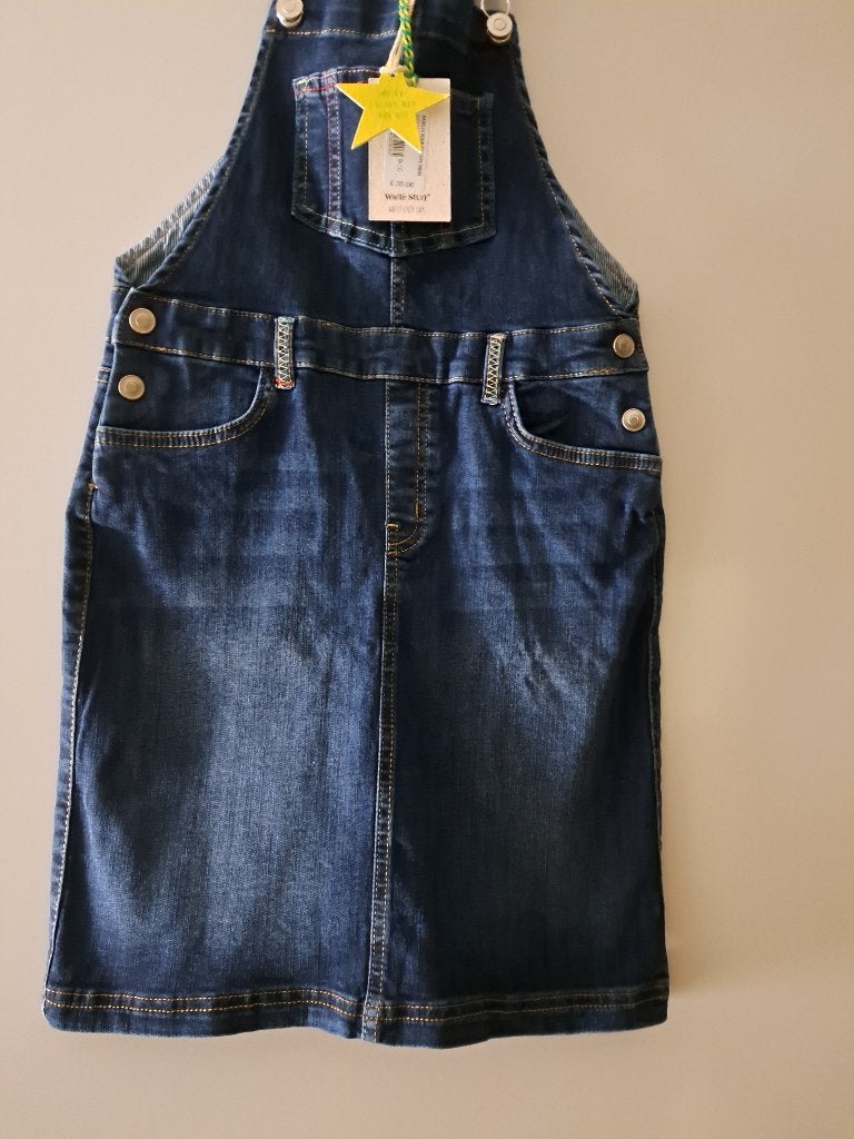 Robe salopette en jean White Stuff taille 134-140, Enfants & Bébés, Neuf, White stuff, Robe ou Jupe, Enlèvement ou Envoi