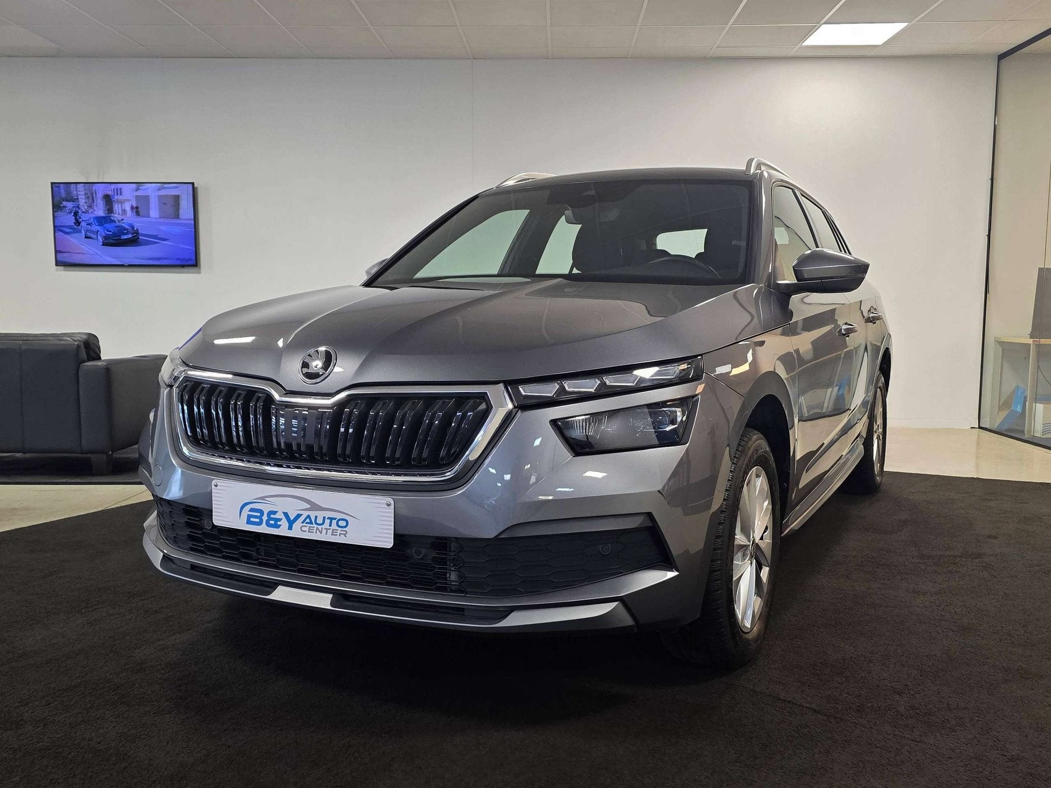 Skoda Kamiq Kamiq 1.5 TSI Ambition DSG / Automaat / Carplay, Autos, Skoda, Argent ou Gris, Achat, Entreprise, 5 portes