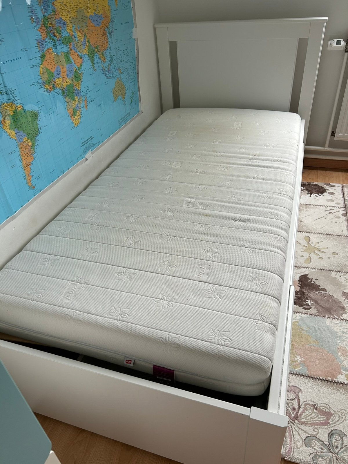 Lit simple Ikea, 90 cm, Une personne, Enlèvement, Utilisé