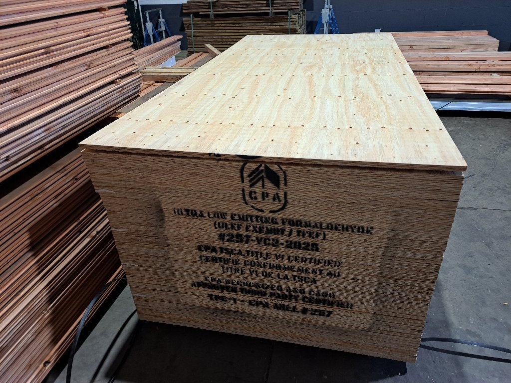 TE KOOP!: Nieuwe, grote multiplex-platen: 122x244 (18mm), Ophalen, Nieuw, Multiplex, Minder dan 20 mm