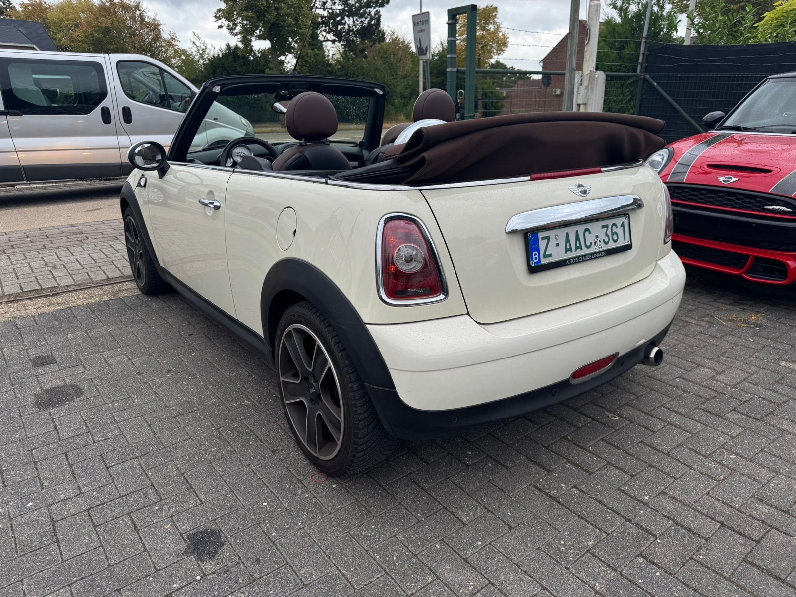 Mini cooper cabrio 1.6 benzine, Auto's, Mini, Voorwielaandrijving, 4 zetels, 4 cilinders, Cabriolet