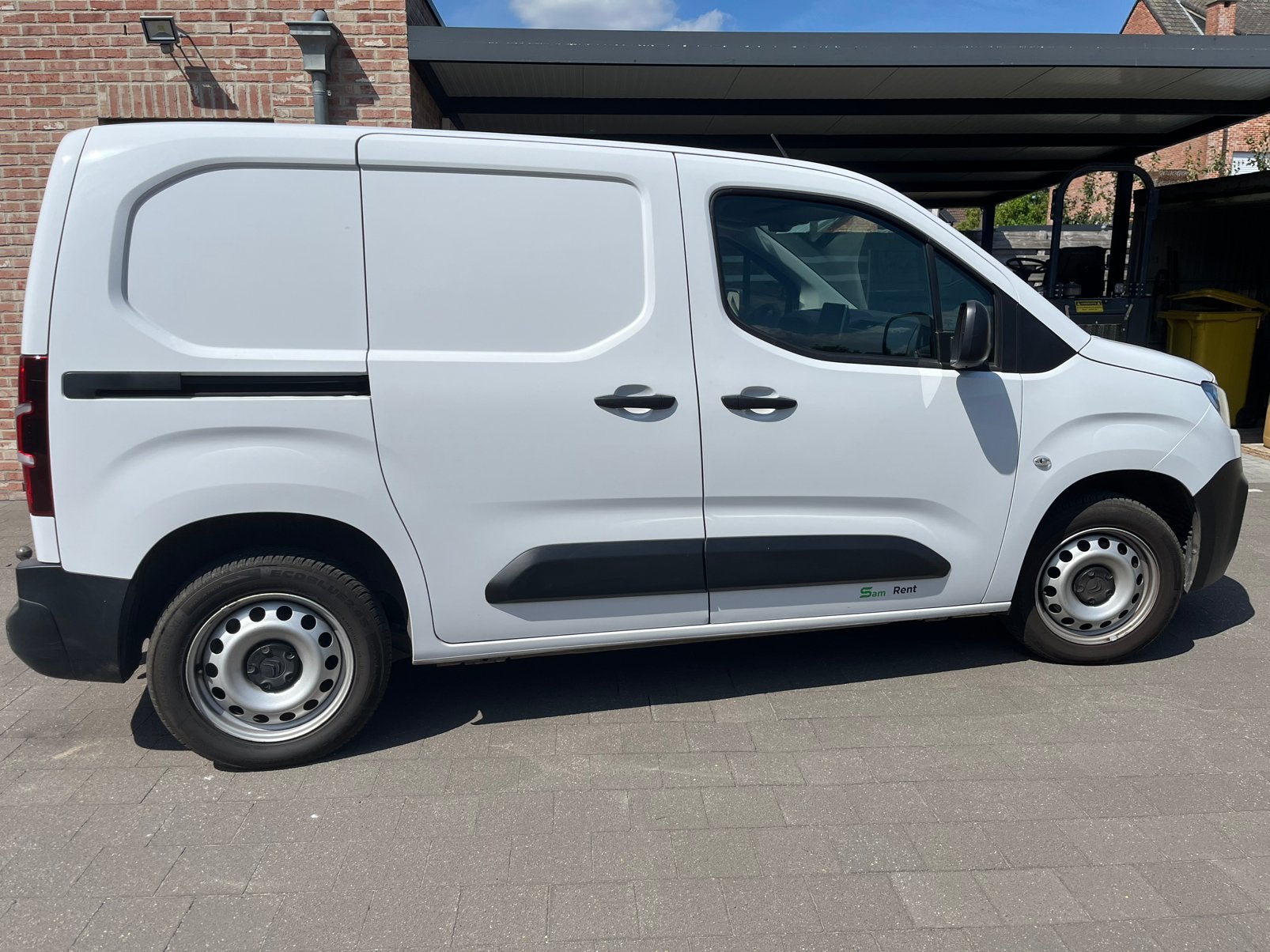Citroën Berlingo te koop, Auto's, Stof, Zwart, Citroën, Wit