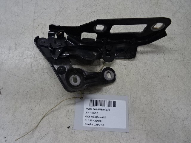 CHARNIERE DE CAPOT GAUCHE Panamera (970) (97051115102), Utilisé, Porsche