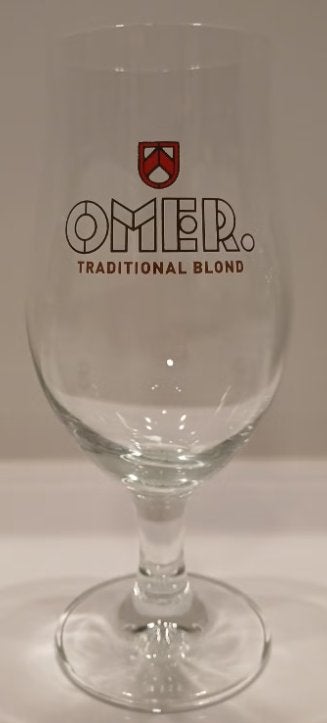 Verre Omer 25cl sans ligne blanche, Collections, Enlèvement ou Envoi, Comme neuf, Verre à bière