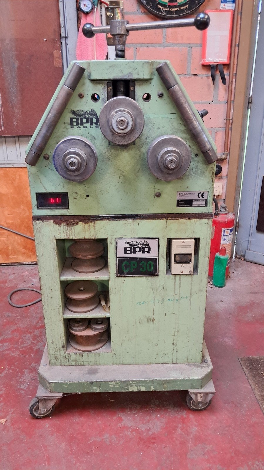 profielenwals, Doe-het-zelf en Bouw, Gereedschap | Freesmachines, Ophalen, Gebruikt, Elektrisch, BPR