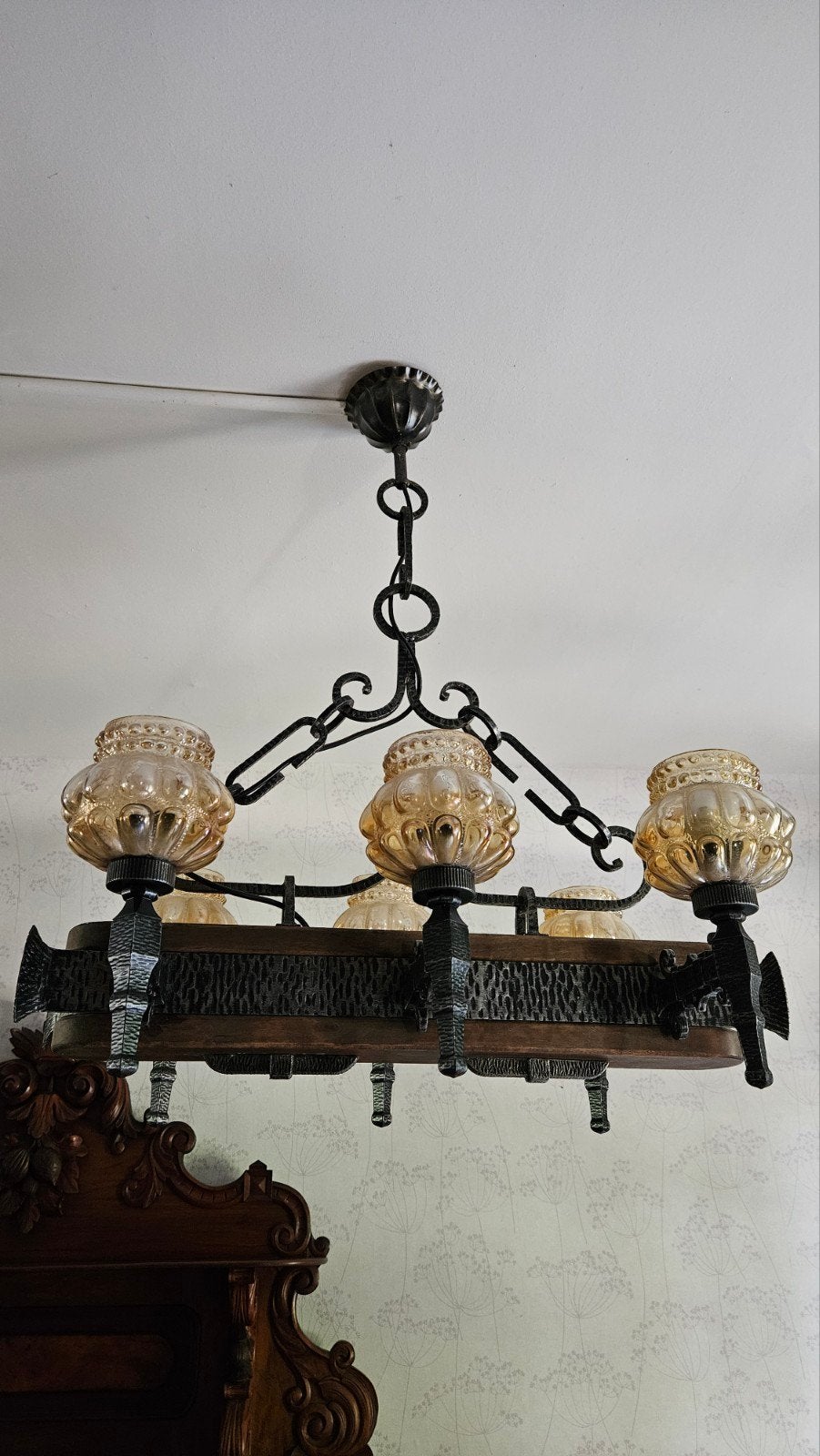 Magnifique lustre authentique, Enlèvement