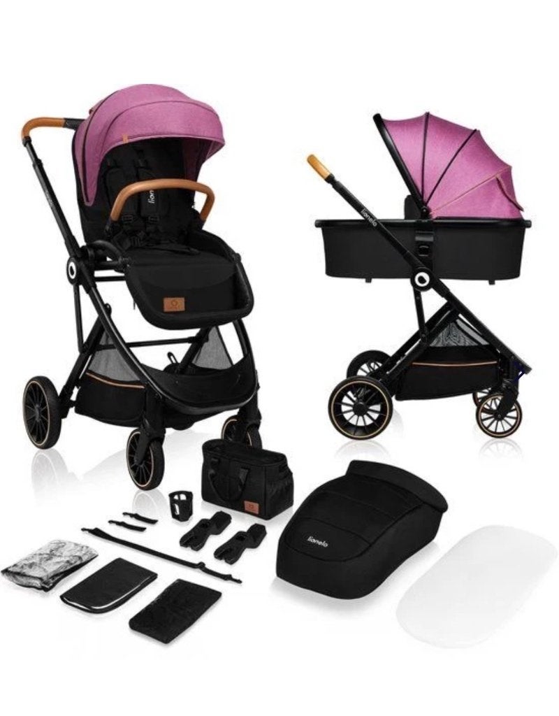 LIONELO Amber Plus 2-in-1 Premium Pushchair, Autres marques, Enlèvement ou Envoi, Comme neuf, Poussette