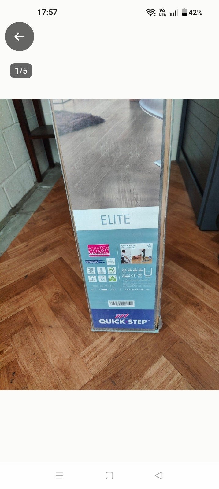 Quick-Step laminaat, Ophalen, Nieuw, Laminaat