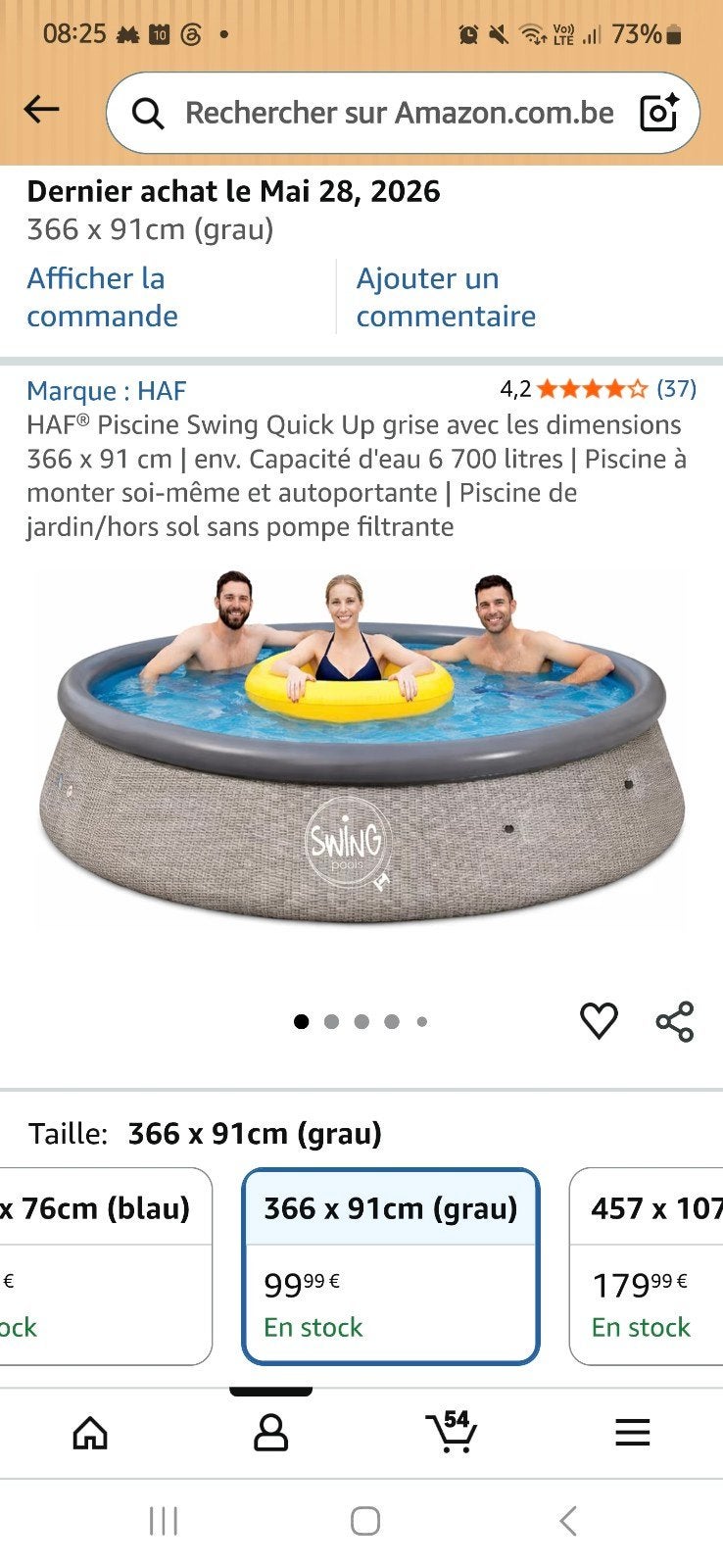 Piscine autoportante, Jardin & Terrasse, Piscines, Enlèvement