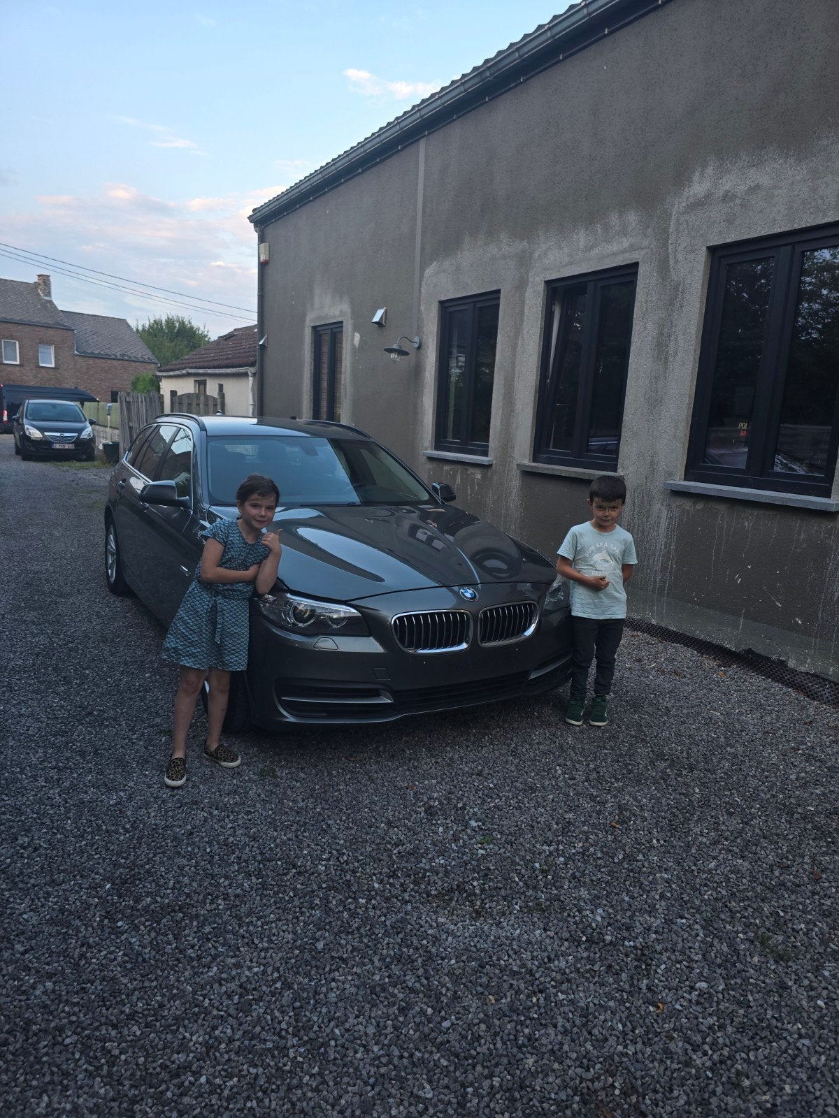 BMW 520d Touring – 2014 – Zeer goed onderhouden, Autos, BMW, Cuir, Argent ou Gris, 6 portes, Euro 6