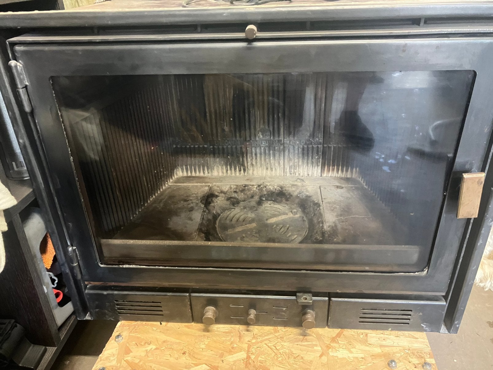 Inbouwhaard crown te koop, Ophalen, Gebruikt, Inbouwhaard