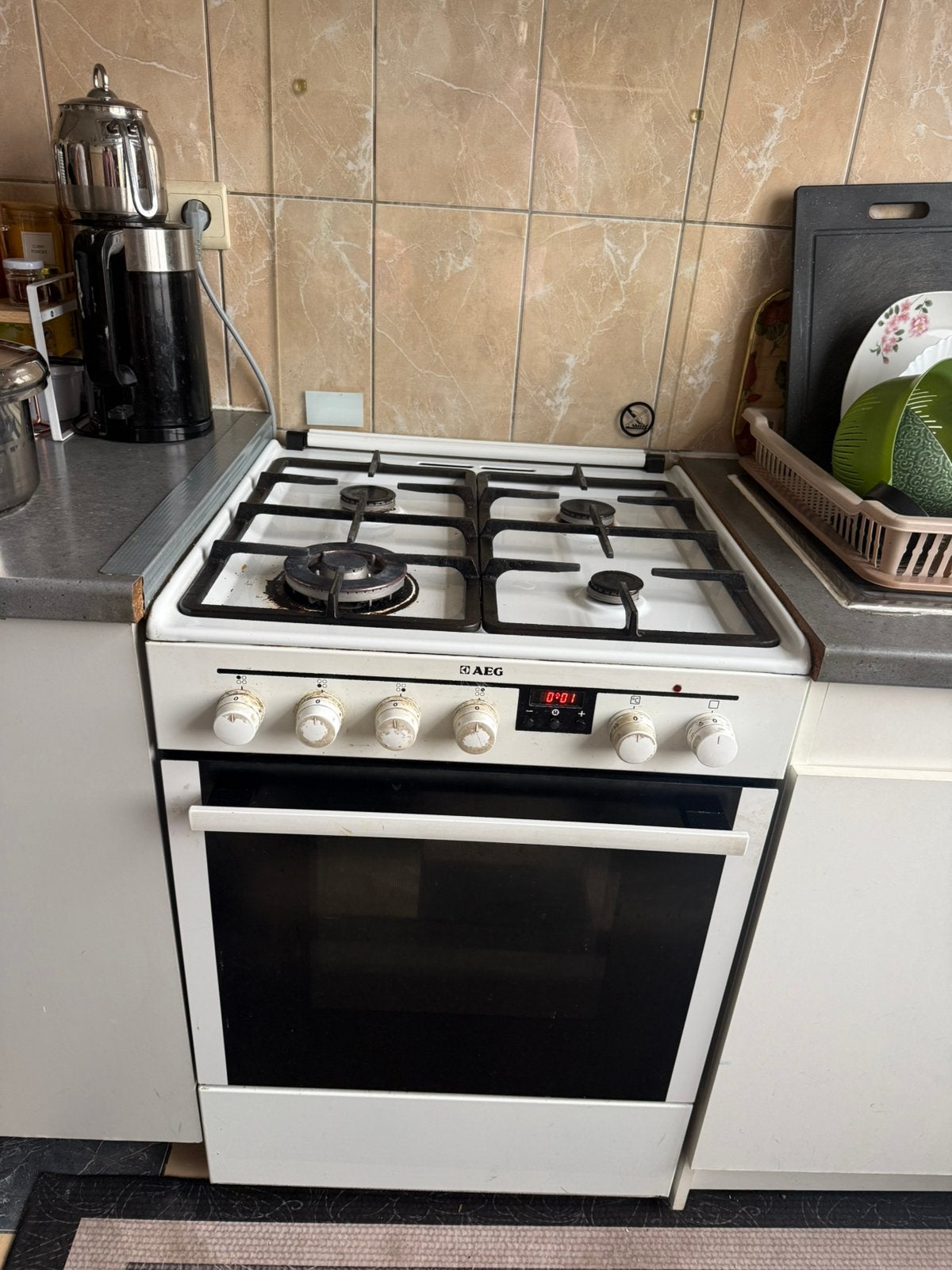 Cuisinière AEG, Electroménager, Enlèvement, Utilisé