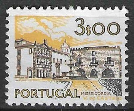 Portugal 1972 - Yvert 1139 - Misericordia-kerk (ST), Verzenden, Portugal, Gestempeld