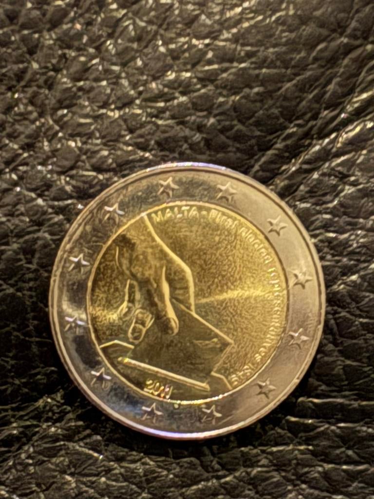 2 euro Kiesrecht 1849 2011 - Malta, Ophalen of Verzenden, Malta, 2 euro, Losse munt