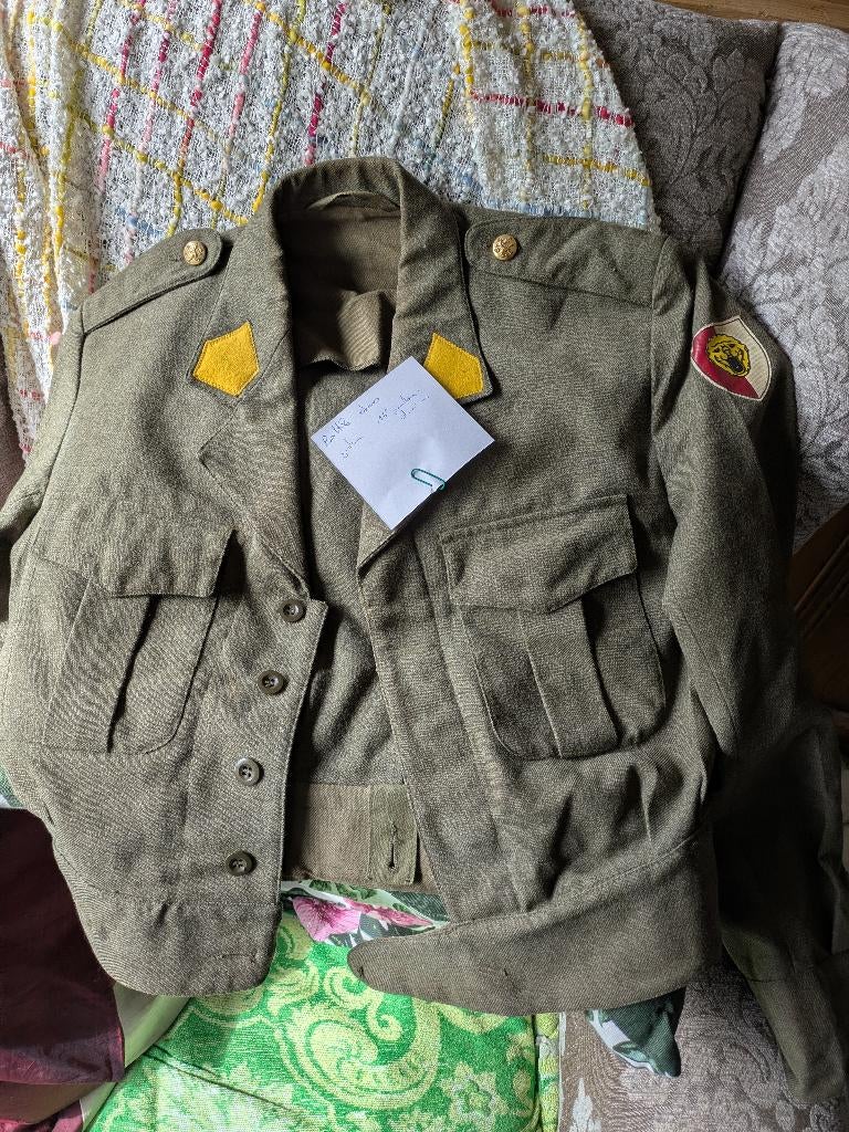 Battle dress jagers te paard 16e pantserdivisie, Enlèvement ou Envoi, Armée de terre, Vêtements ou Chaussures