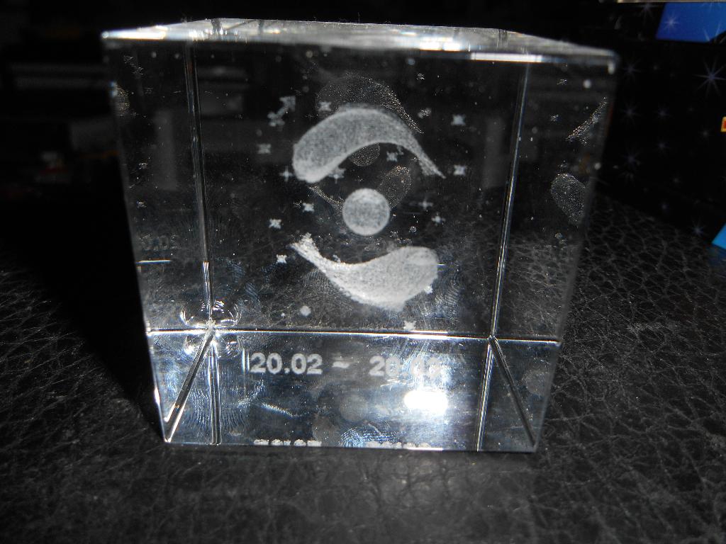 Cube en verre ( poisons), Ophalen of Verzenden
