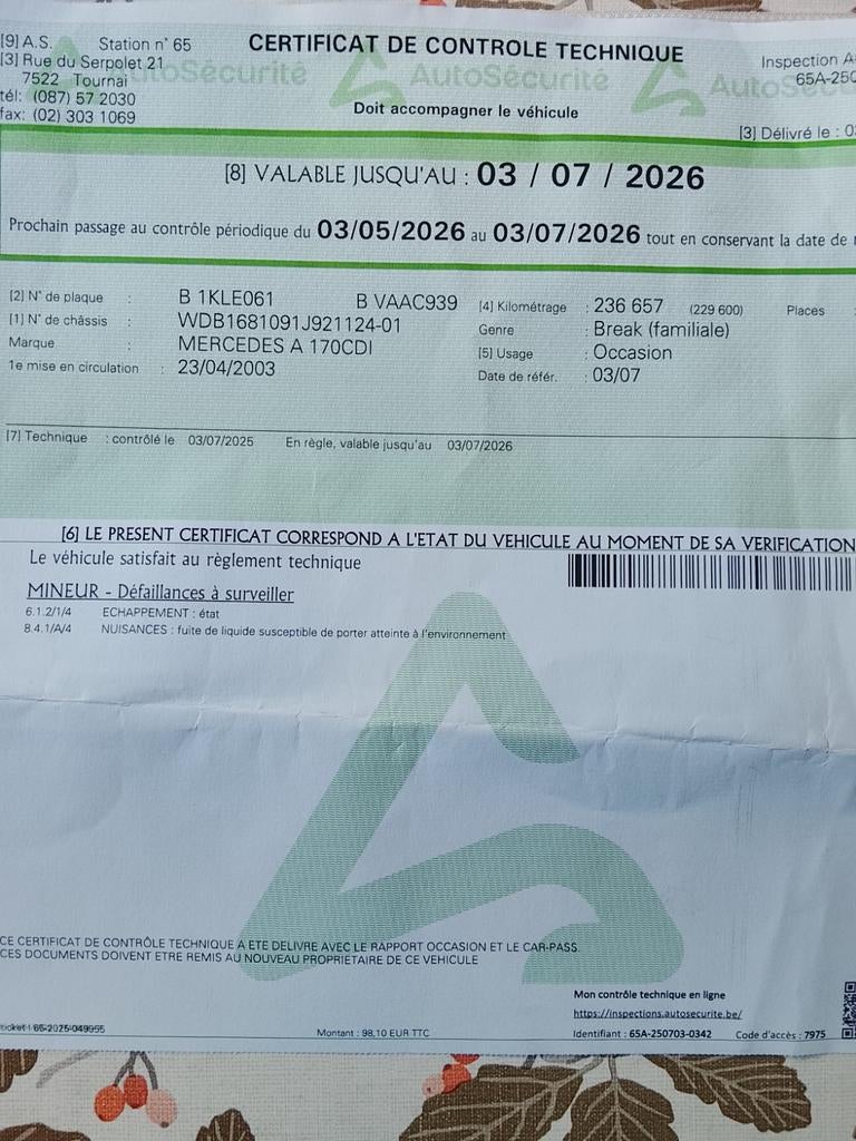 Goede Mercedes, Enlèvement