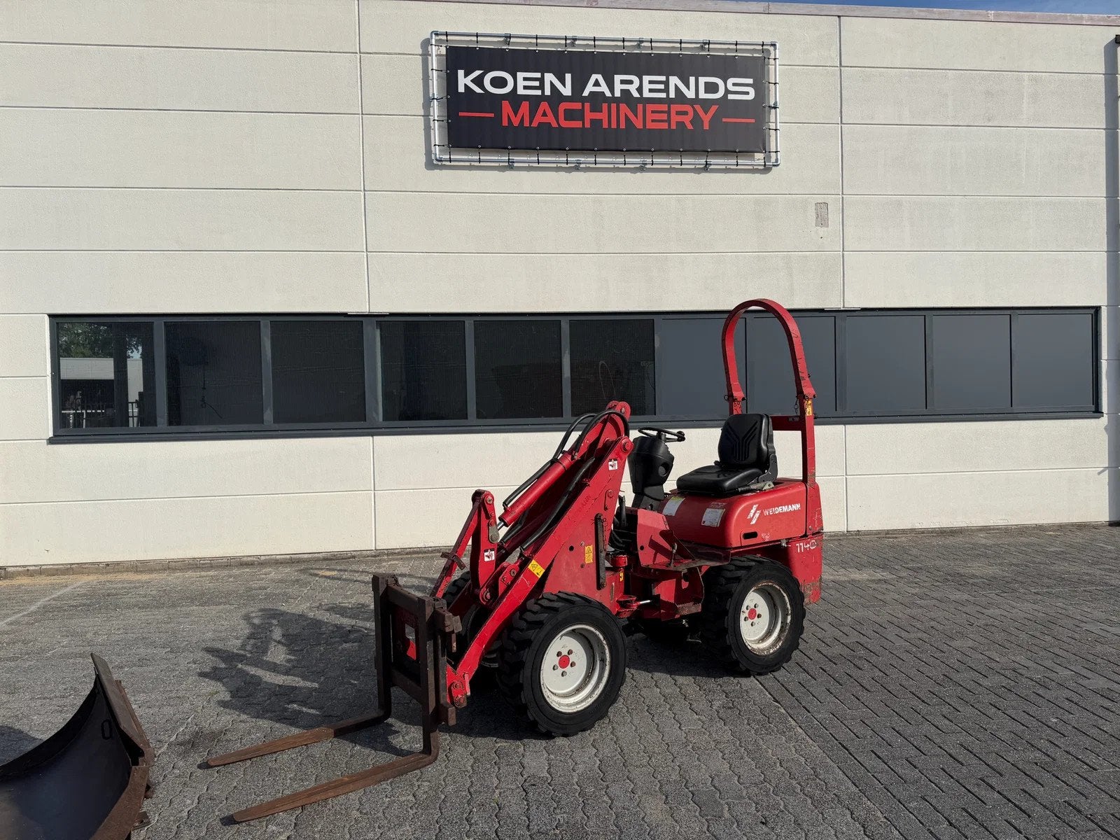 Weidemann 1140 Minishovel / Miniloader / Kniklader / Shovel, Zakelijke goederen, Weidemann, Nvt, NL, Wiellader of Shovel