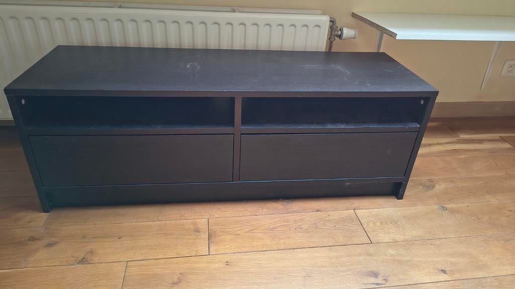 Zwart ikea tv meubel, Ophalen