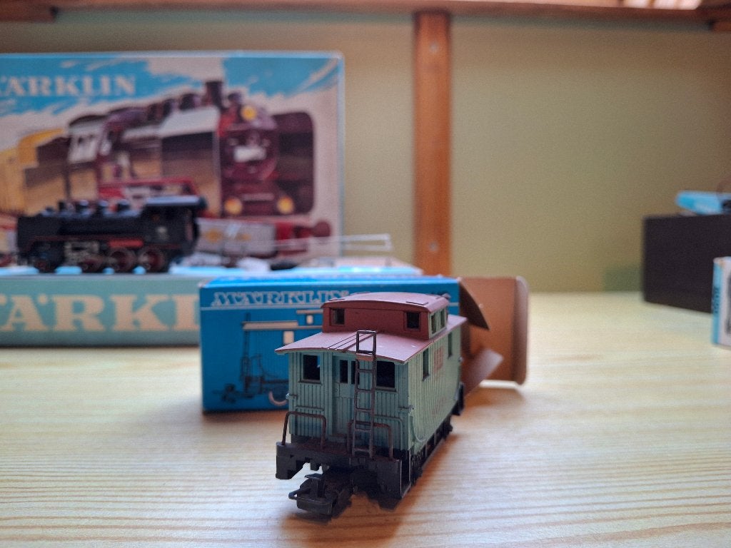 Märklin 4577 — Caboose américain « Penn Central », Analogique, Courant alternatif, Enlèvement, Utilisé