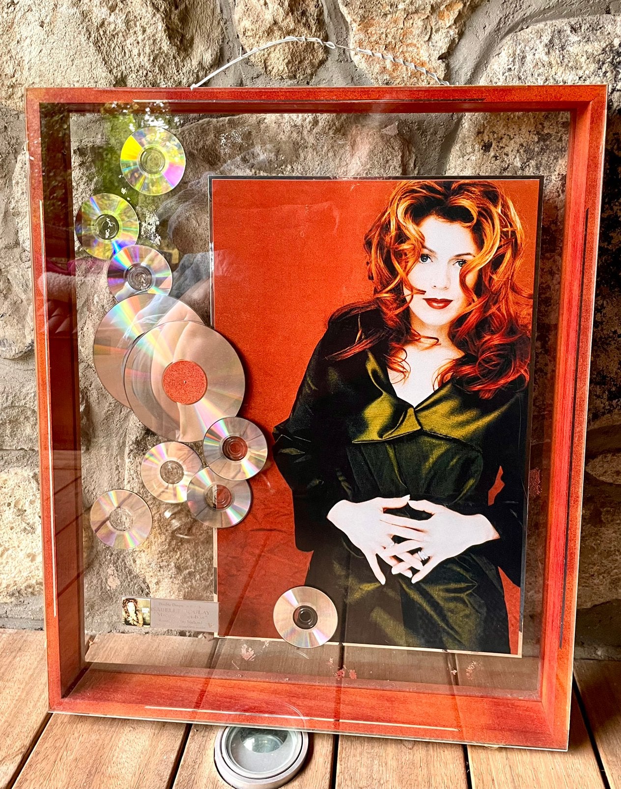 Cadre deco I. Boulay, Enlèvement, 50 cm, 60 cm