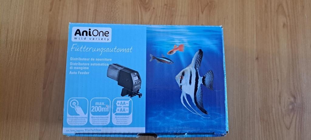 Automatische Voerautomaat voor Vissen, Ophalen of Verzenden, Zo goed als nieuw