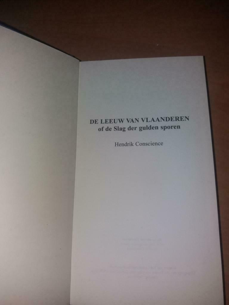 boek " DE LEEUW VAN VLAANDEREN ", Enlèvement ou Envoi, Neuf