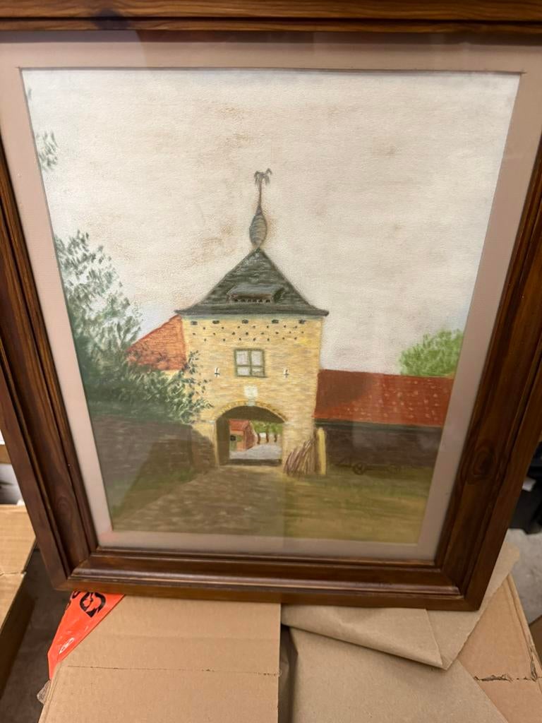 Zeefdruk het laathof Perk, Ophalen of Verzenden