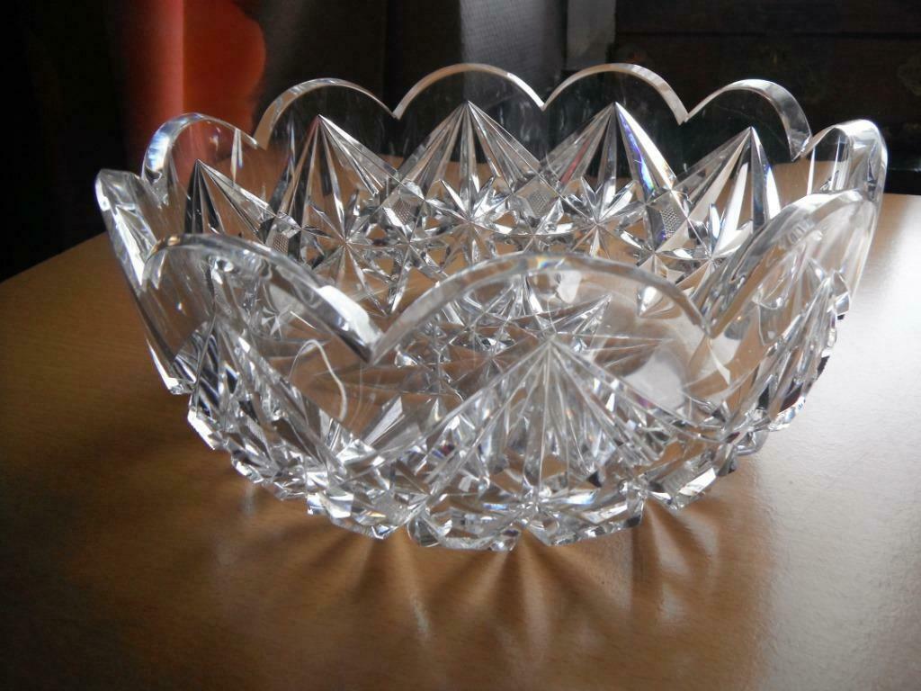 coupe ronde taillée en cristal du Val Saint Lambert, Enlèvement