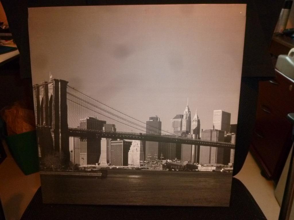 Brooklyn Bridge, Collections, Enlèvement ou Envoi, Neuf, Bâtiment, Photo