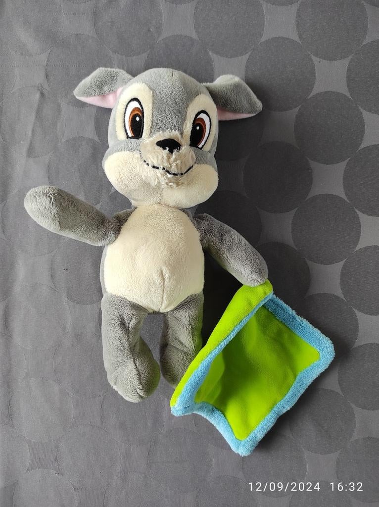 Doudou lapin Disney, Ophalen of Verzenden, Zo goed als nieuw, Konijn