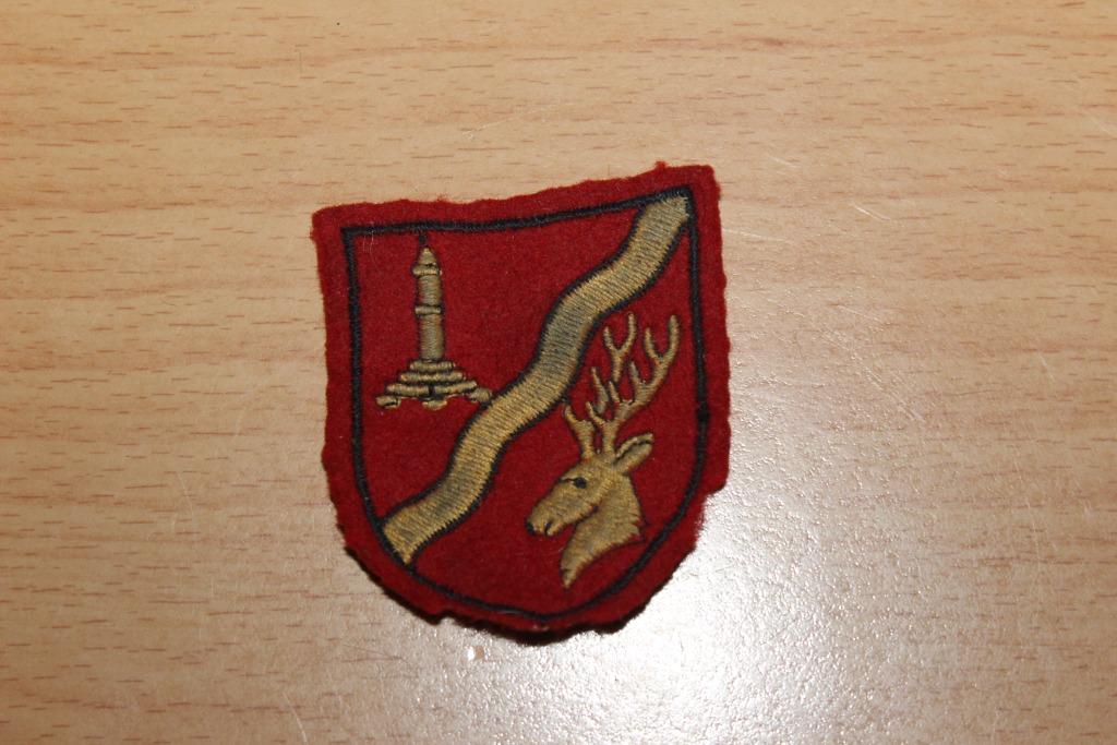 ABL patch "3eme Circonscription militaire", Envoi, Armée de terre, Emblème ou Badge