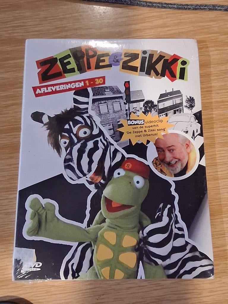 Dvd Zeppe & Zikki, 30 afleveringen, nieuw in folie, Cd's en Dvd's, Alle leeftijden, Ophalen of Verzenden, Nieuw in verpakking