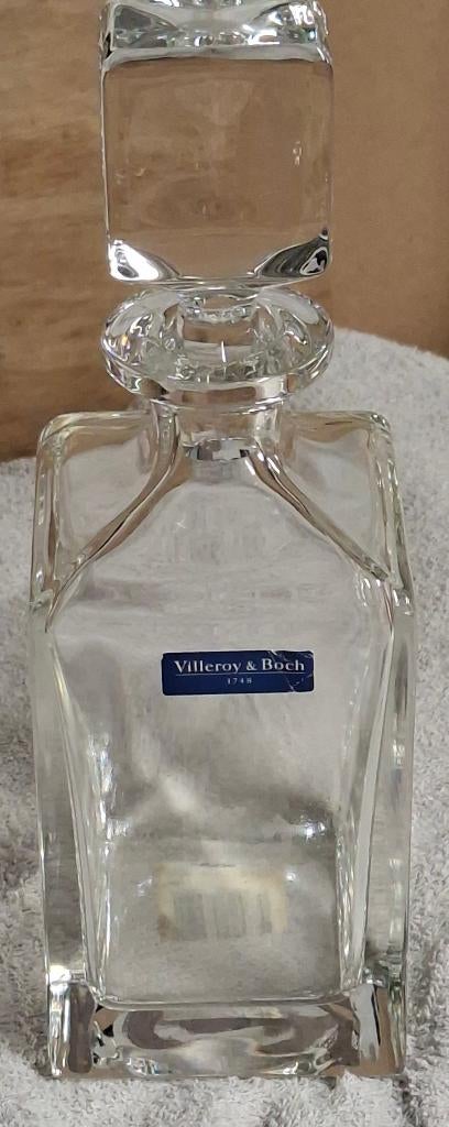 Villeroy & Boch whisky karaf, Huis en Inrichting, Ophalen, Overige typen, Overige stijlen, Glas
