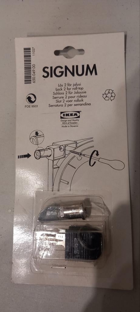Ikea slot voor rolluik 8 stuks, Ophalen of Verzenden