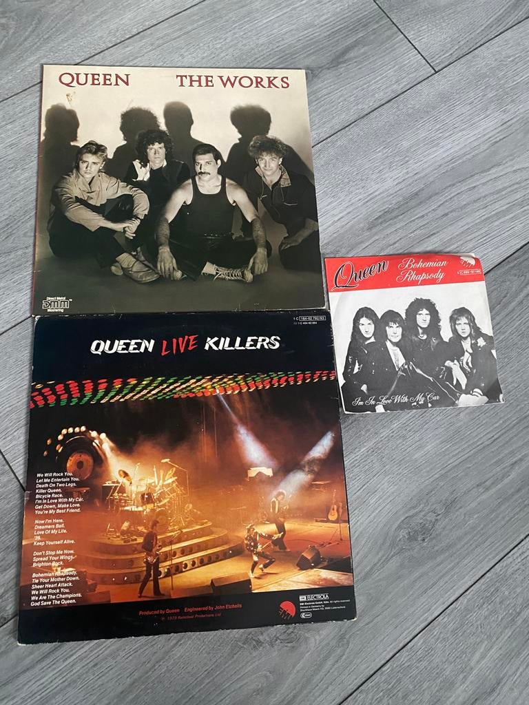 Queen-vinyls, Ophalen, Zo goed als nieuw