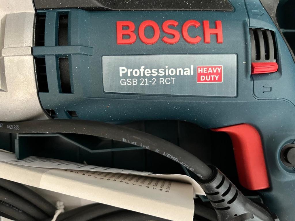 Bosch GSB 21 2 RCT boormachine, Doe-het-zelf en Bouw, Gereedschap | Boormachines, Ophalen, Nieuw, 600 watt of meer, Boor- en Schroefmachine