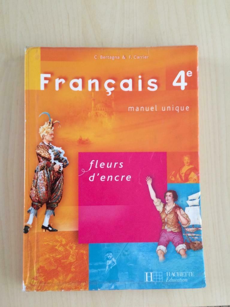 manuel de français fleur d'encre, Livres, Enlèvement ou Envoi, Utilisé, Français